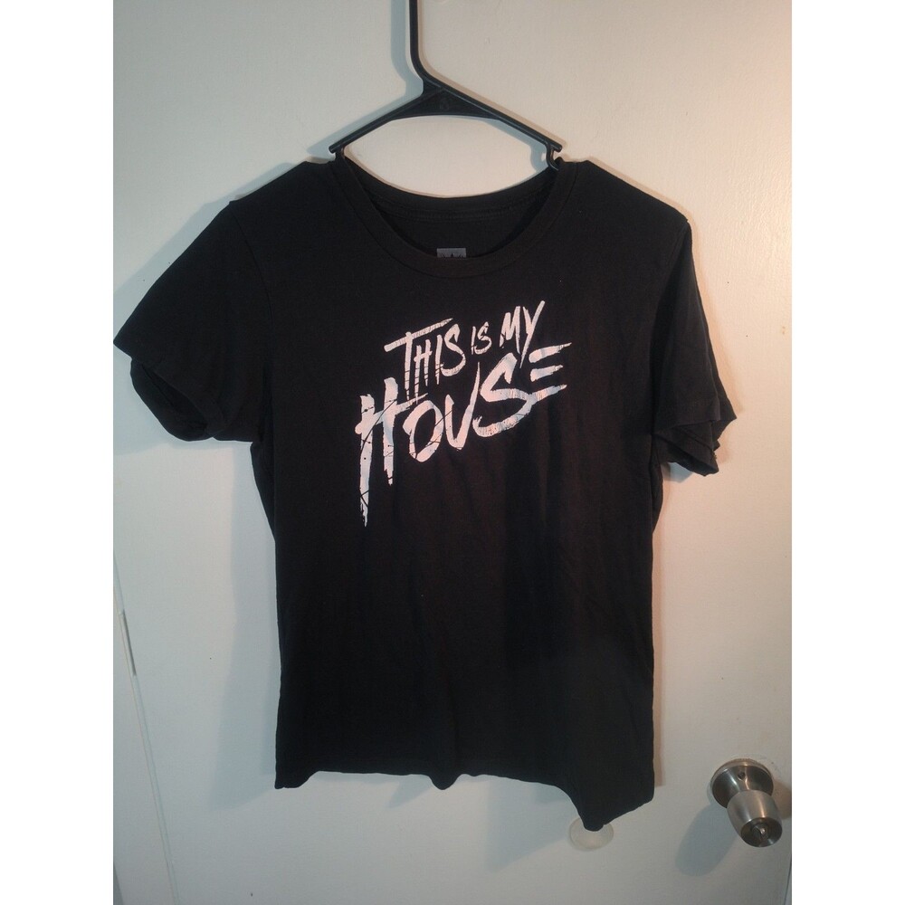 WWE Paige This Is My House T-Shirt Men's XL Black Saraya Authentic Wrestling